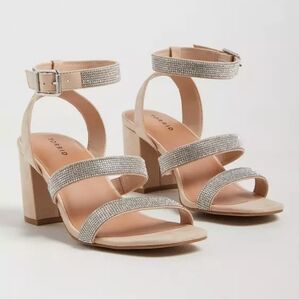 Torrid Embellished Strappy Block Heel (WW)